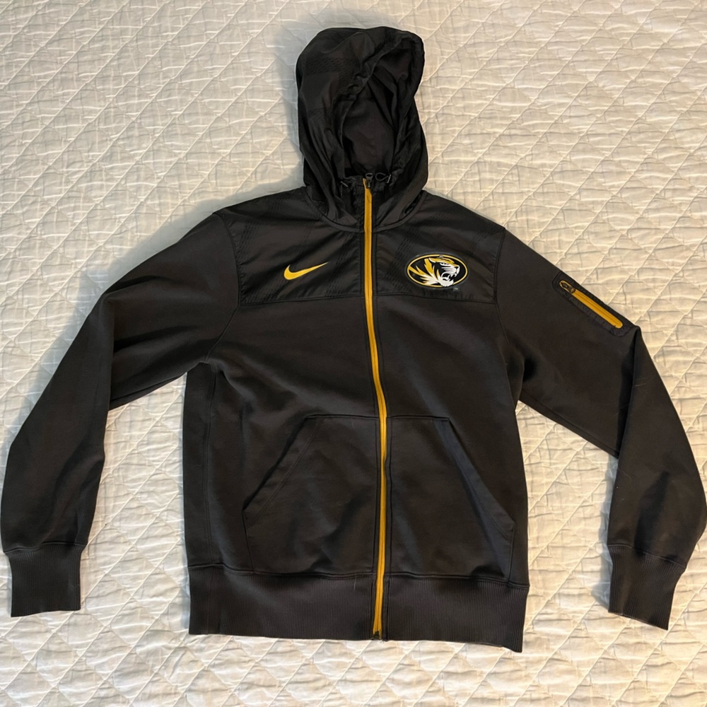 Mizzou Missouri Tigers Full Zip Sweatshirt nike